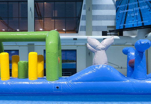 Spettacolare piscina a tema delfino con ostacoli impegnativi per grandi e piccini. Acquista ora giochi gonfiabili in piscina online su JB Gonfiabili Italia