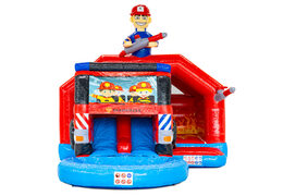 Acquista online il castello gonfiabile Slide Combo con figure in 3D e scivolo