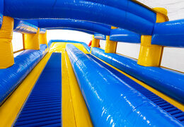 Gioco gonfiabile Pista Doppia in stile fumetto in vendita da JB Inflatables