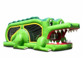 Mini run krokodil 8m opblaasbare stormbaan kopen voor kids. Bestel opblaasbare stormbanen nu online bij JB Inflatables Nederland