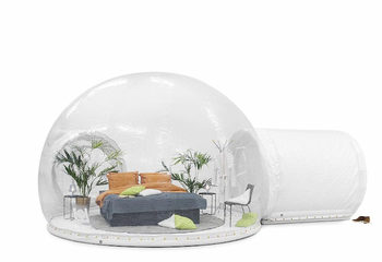 Opblaasbare doorzichtige modulaire dome 4 meter te koop bij jb inflatables