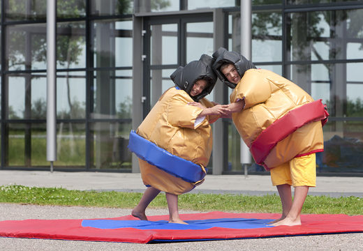 Ordina tute da sumo gonfiabili per bambini. Acquista tute da sumo gonfiabili online su JB Gonfiabili Italia