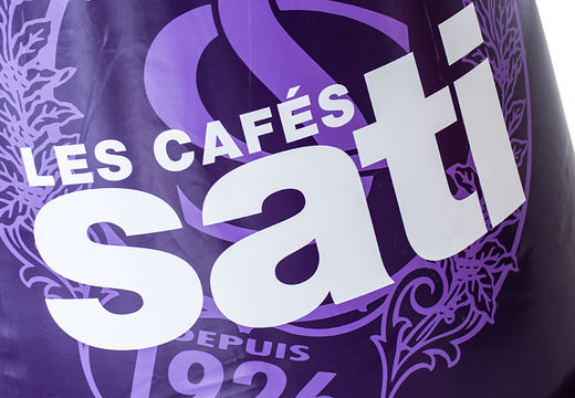 Acquista online le promozioni gonfiabili di Sati Coffee Cups. Ordina ora la pubblicità esplosiva su JB Gonfiabili Italia