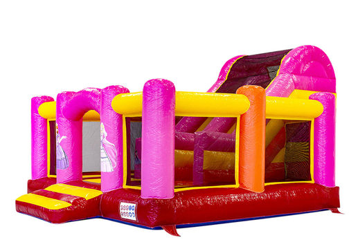 Acquista slidebox gonfiabile a tema principessa cool per bambini. Ordina giochi gonfiabili online su JB Gonfiabili Italia