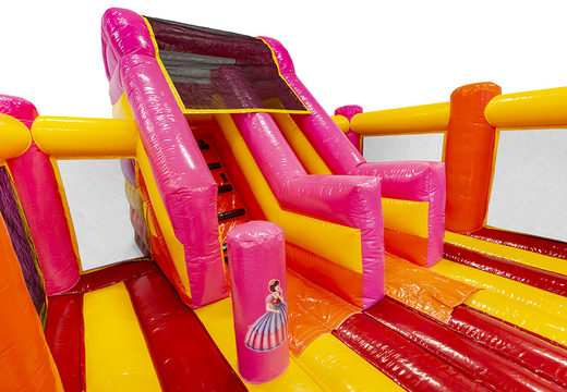Slidebox Princess ordina online per bambini. Acquista ora giochi gonfiabili su JB Gonfiabili Italia