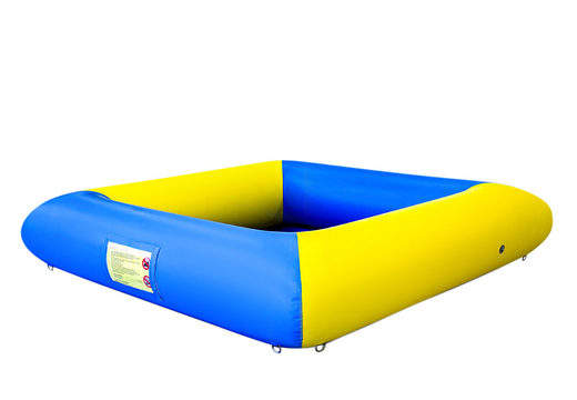 Vendesi castello gonfiabile a forma di palla aperta in tema standard blu giallo per bambini. Ordina gonfiabili per bambini online su JB Inflatables UK
