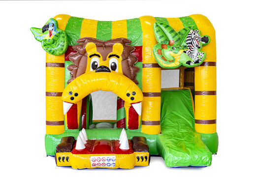 Ordina il castello gonfiabile multigiocatore di Jungleworld per bambini. Acquista castelli gonfiabili online su JB Gonfiabili Italia