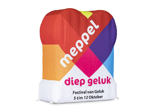 Acquista l'ingrandimento del logo Meppel deep happiness. Ordina le promozioni gonfiabili online su JB Gonfiabili Italia