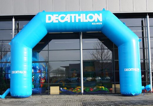 Ordina archi di partenza e arrivo gonfiabili decathlon personalizzati per eventi sportivi su JB Gonfiabili Italia; specialista in archi pubblicitari gonfiabili