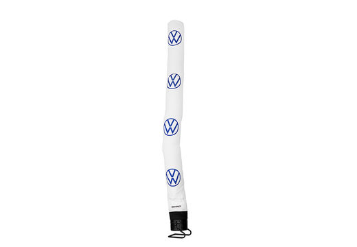 Il gonfiabile Volkswagen Skytube personalizzato nel colore e nel logo di base può essere ordinato presso JB Gonfiabili Italia. Richiedi ora un design gratuito per un pupazzi gonfiabile nella tua identità aziendale