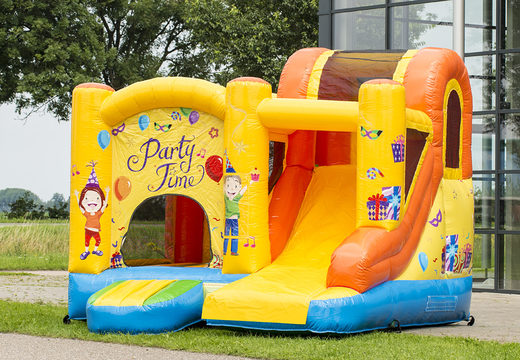 Acquista il castello gonfiabile jumpy happy party per bambini. Ordina i castelli gonfiabili online su JB Gonfiabili Italia