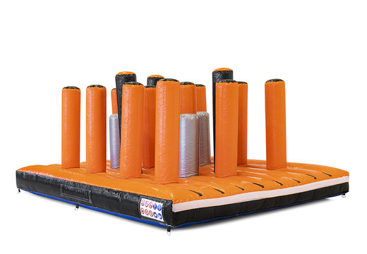 Acquista un percorso ad ostacoli gonfiabile per bambini giga modulare Pillar Dodger Platform da 40 pezzi. Ordina ora i percorsi ad ostacoli gonfiabili online su JB Gonfiabili Italia