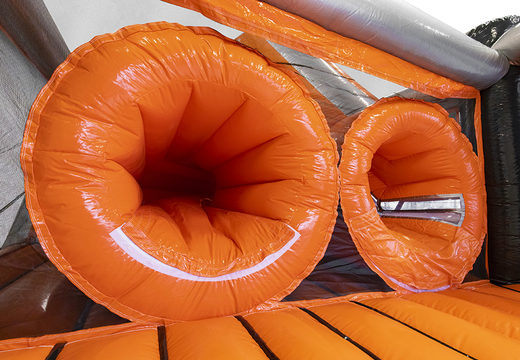 Acquista il percorso ad ostacoli modulare Giga Tunnel Twister gonfiabile da 40 pezzi per bambini. Ordina ora i percorsi ad ostacoli gonfiabili online su JB Gonfiabili Italia