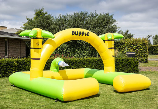 Acquista un grande parco di bolle gonfiabili a tema Jungle per bambini. Ordina i castelli gonfiabili da JB Gonfiabili Italia