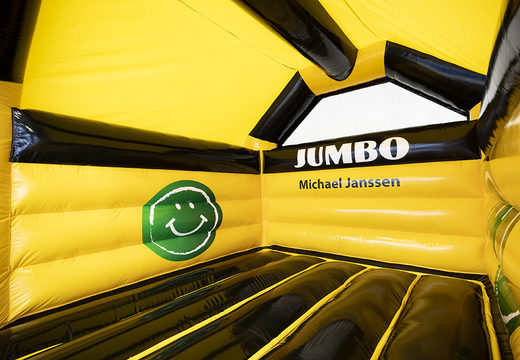 Acquista castello gonfiabile Jumbo - A Frame su misura per scopi promozionali da JB Gonfiabili Italia. Richiedi ora un design gratuito per gonfiabili personalizzati nella tua identità aziendale