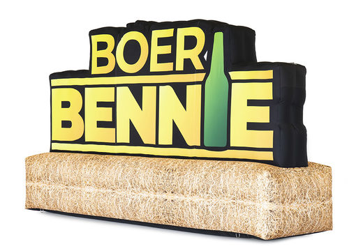Acquista online l'ingrandimento del logo gonfiabile Boer Bennie. Ordina ora la tua replica del prodotto gonfiabile su JB Gonfiabili Italia