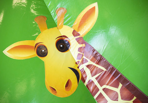 Acquista uno spettacolare scivolo gonfiabile a tema giraffa con divertenti stampe e oggetti 3D per bambini. Ordina ora gli scivoli gonfiabili online su JB Gonfiabili Italia