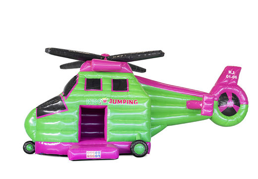 Acquista online castello gonfiabile Kidsjumping Helicopter con la tua identità aziendale su JB Gonfiabili Italia. Richiedi ora un design gratuito per castello gonfiabile personalizzati nella tua identità aziendale