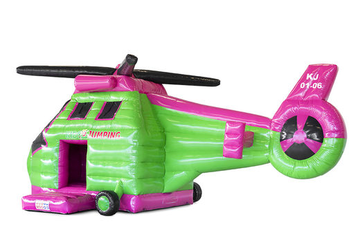 Avere un elicottero Kidsjumping personalizzato castello gonfiabile realizzati con la tua identità aziendale presso JB Gonfiabili Italia. Ordina online castello gonfiabile personalizzati di tutte le forme e dimensioni