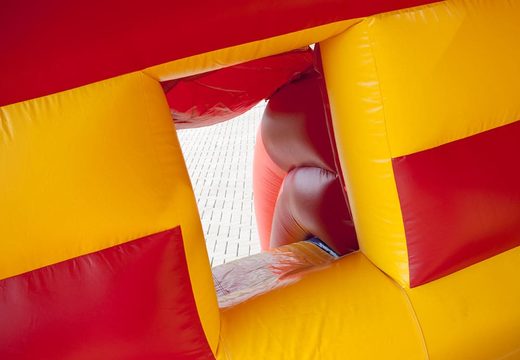 Acquista un castello gonfiabile multifun midi gonfiabile con tetto per bambini per uso commerciale in tema di circo su JB Gonfiabili Italia