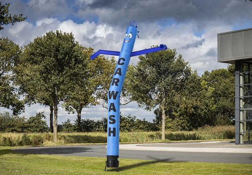 Autolavaggio gonfiabile skydancer di 6 m in blu da acquistare presso JB Gonfiabili Italia. Ordina ora skytube e skydancer online su JB Gonfiabili Italia