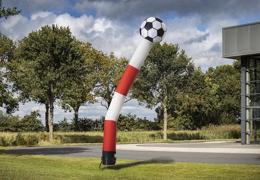Acquista gli airdancer con palla 3d di 6 m di altezza in rosso e bianco online su JB Gonfiabili Italia. Acquista pupazzi gonfiabili standard per eventi sportivi