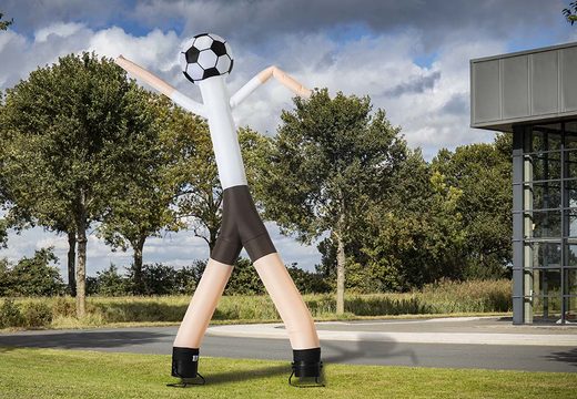 Ordina il tubo gonfiabile skyman con 2 gambe e palla 3d di 6 m di altezza in bianco online su JB Gonfiabili Italia. Consegna veloce per tutti i pupazzi gonfiabili standard