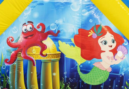 Ordina Seaworld castello gonfiabile con scivolo acquatico per bambini. Acquista castelli gonfiabili online su JB Gonfiabili Italia