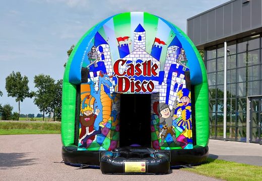 Disco castello gonfiabile multi-tema di 4,5 m in vendita a tema castello per bambini. Acquista castelli gonfiabili online su JB Gonfiabili Italia