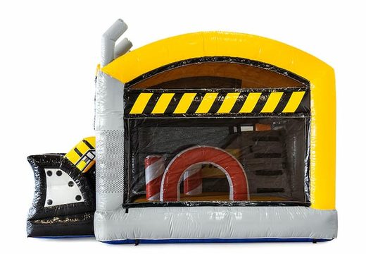 Castello gonfiabile a tema resistente con scivolo e oggetti 3D per bambini. Ordina i castelli gonfiabili online su JB Gonfiabili Italia