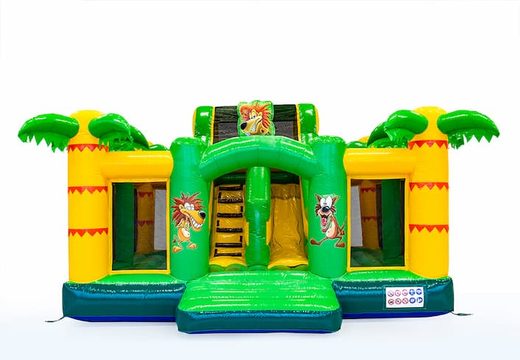 Ordina Slidebox castello gonfiabile Jungle con scivolo per bambini. Acquista castelli gonfiabili online su JB Gonfiabili Italia
