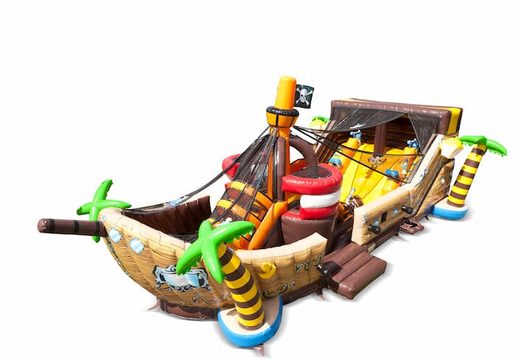 Ordina il giochi gonfiabili con sparapalline Mega Pirate a forma di nave per bambini. Acquista giochi gonfiabili con sparapalline con sparapalline online su JB Gonfiabili Italia