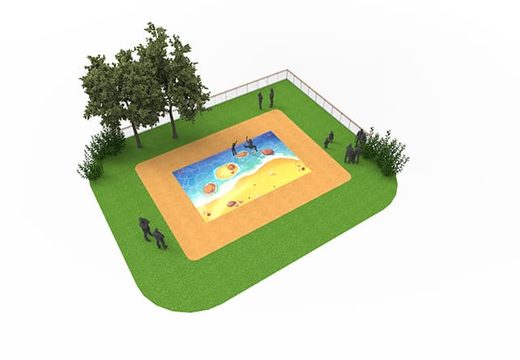 Ordina airmountain gonfiabile a tema spiaggia per bambini. Acquista ora airmountains gonfiabili online su JB Gonfiabili Italia