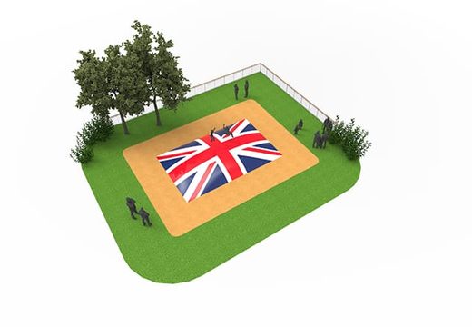 Acquista airmountain gonfiabile per bambini a tema bandiera del Regno Unito. Ordina ora gli airmountain gonfiabili online su JB Gonfiabili Italia