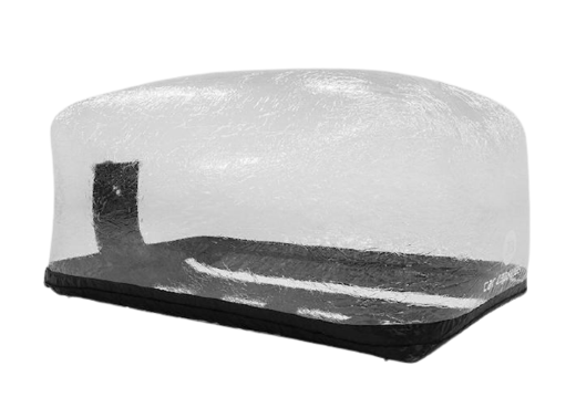 Acquista una capsula per auto gonfiabile trasparente per riporre le auto