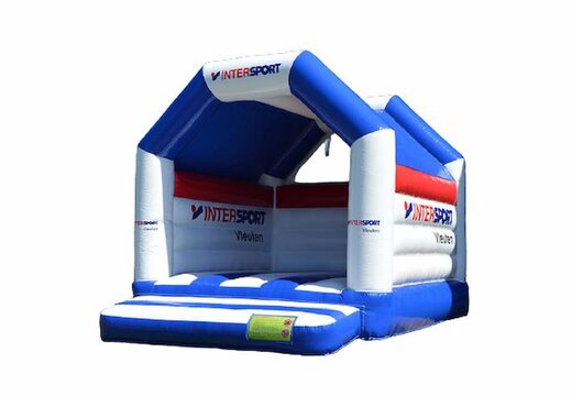 Maatwerk springkussen voor Intersport in hun huisstijl