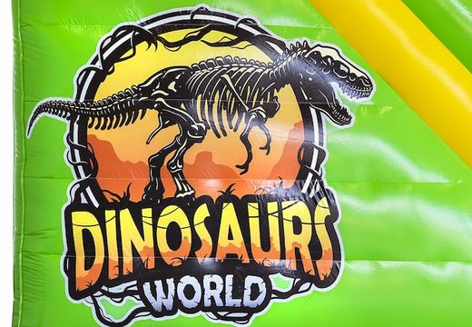 Ordina lo scivolo compatto gonfiabile per bambini a tema dinosauro