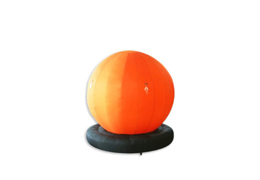 Acquista un palloncino gonfiabile con rilascio di palloncini in arancione