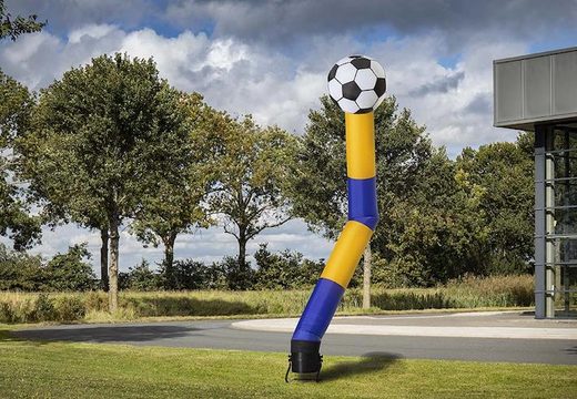 Ordina gli skytube da 6 metri con palla 3D in blu e giallo da JB Gonfiabili Italia. Acquista tubi gonfiabili standard per eventi sportivi