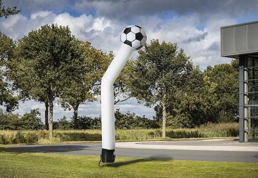 Ordina gli airdancer da 6 metri con palla 3D in bianco da JB Gonfiabili Italia. Acquista skydancer gonfiabili standard per eventi sportivi