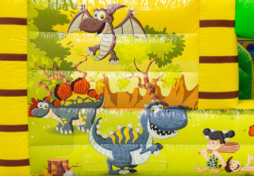 Acquista parco gonfiabile colorato a tema Dinoworld per bambini. Ordina i gonfiabili online su JB Gonfiabili Italia