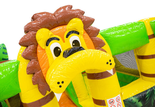 Acquista parco gonfiabile colorato a tema Lion per bambini. Ordina i gonfiabili online su JB Gonfiabili Italia