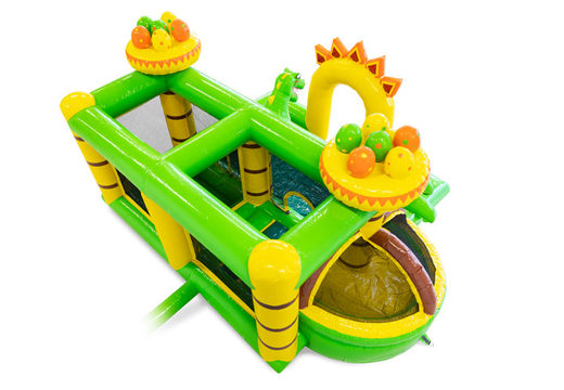 Acquista il castello gonfiabile Dino con stampe per bambini. Ordina i castelli gonfiabili online su JB Gonfiabili Italia