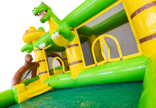 Acquista un grande castello gonfiabile gonfiabile a tema Dino per bambini. Ordina i gonfiabili online su JB Gonfiabili Italia