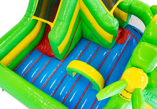 Cuscino d'aria Funcity in vendita in tema Crocodil per bambini. Acquista cuscini d'aria gonfiabili da JB Gonfiabili Italia