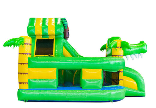 Ordina il castello gonfiabile Funcity Crocodil gonfiabile per bambini. Acquista ora buttafuori gonfiabili su JB Gonfiabili Italia