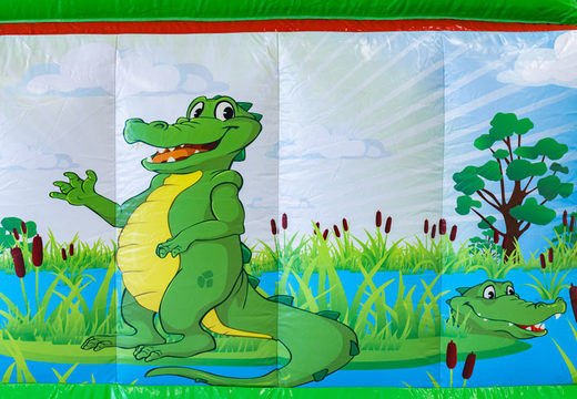 Ordina il castello gonfiabile gonfiabile Funcity in tema Crocodil per bambini. Castelli gonfiabili gonfiabili in vendita su JB Gonfiabili Italia