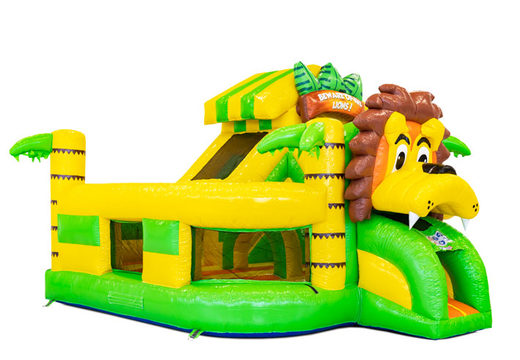 Acquista il castello gonfiabile Funcity Lion per bambini. Ordina ora i castelli gonfiabili gonfiabili da JB Gonfiabili Italia